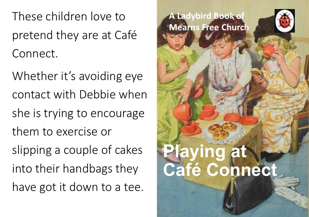ladybird page of cafe connect