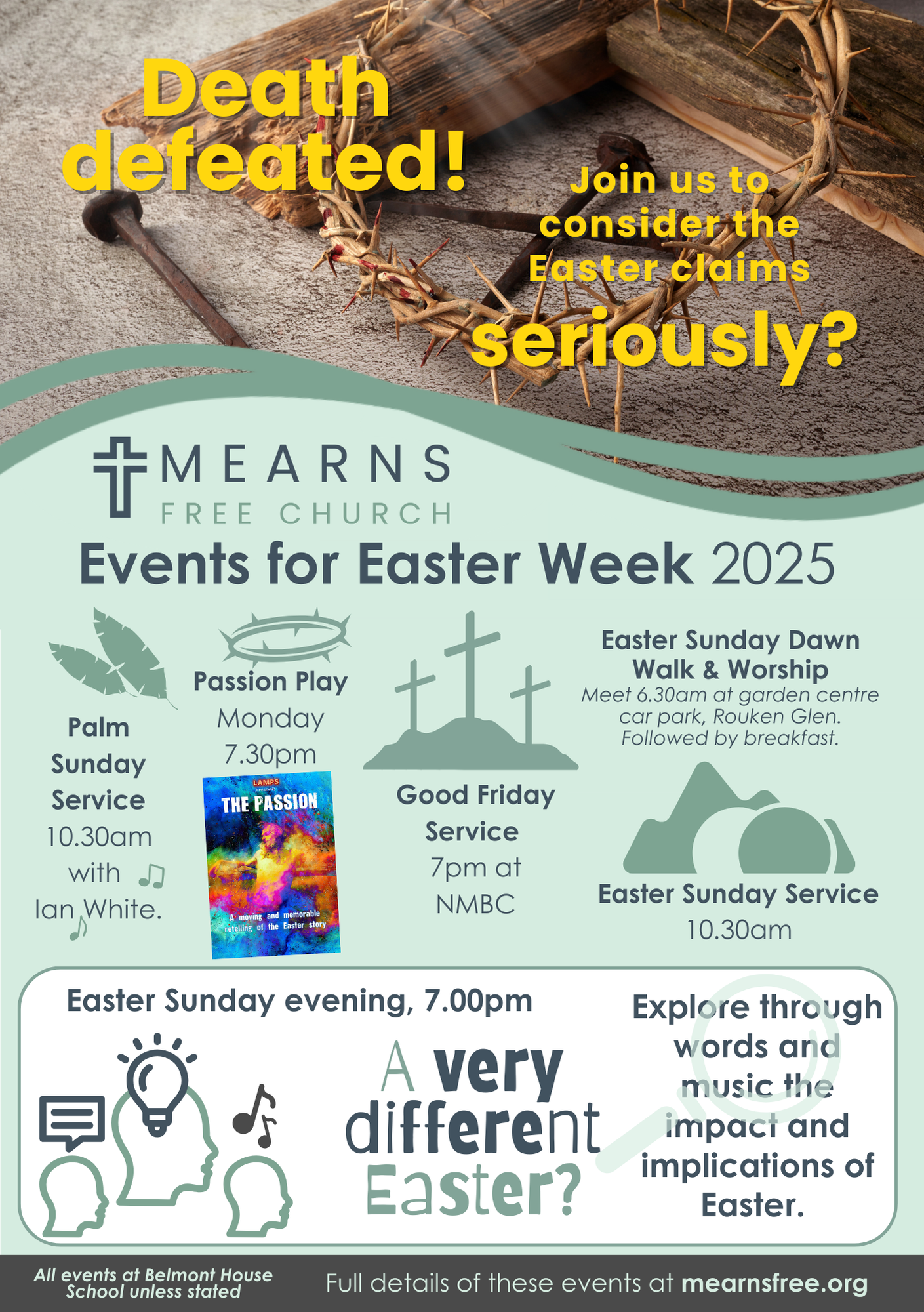 MFC easter week leaflet overvi