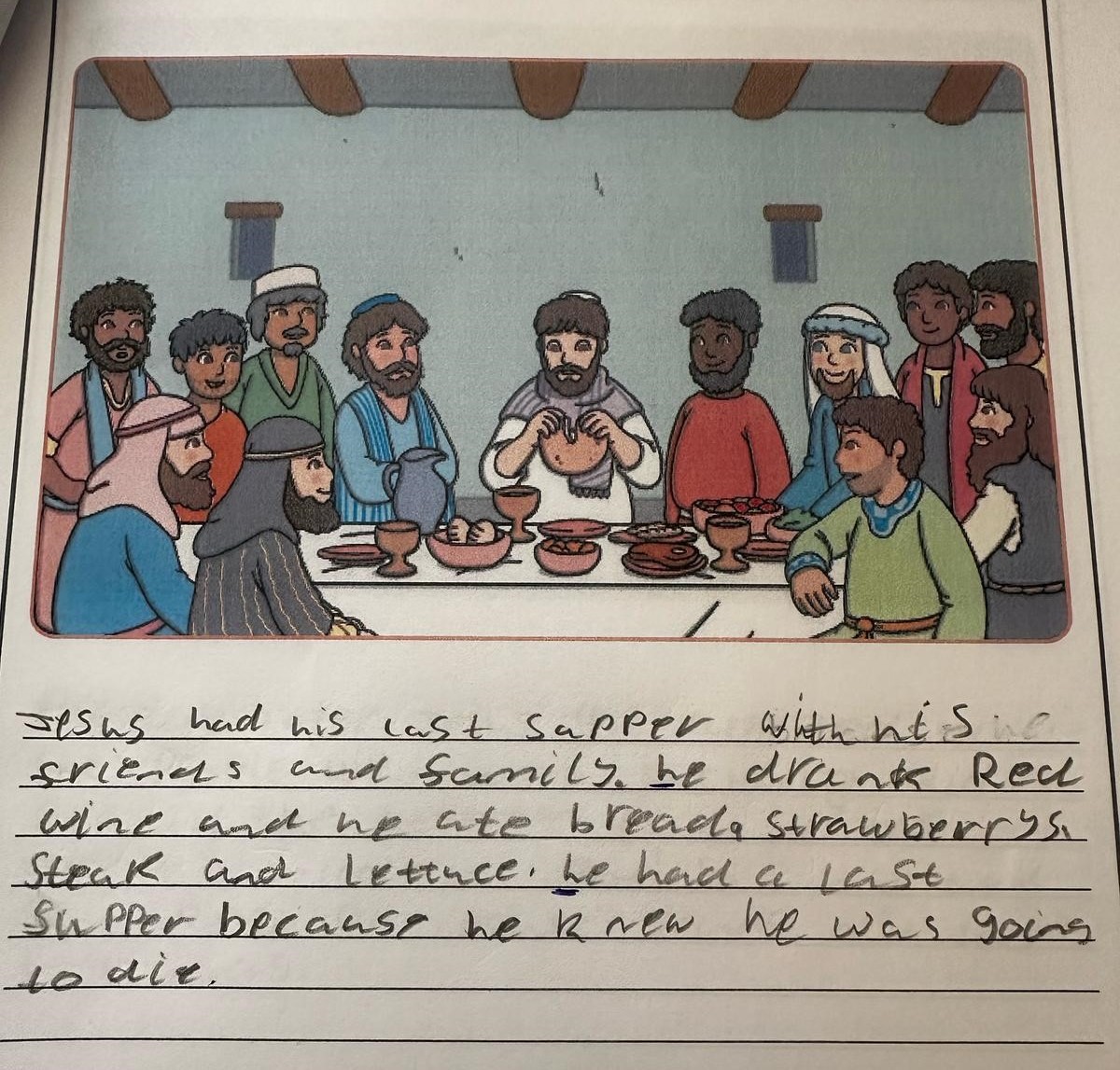 last supper mistake
