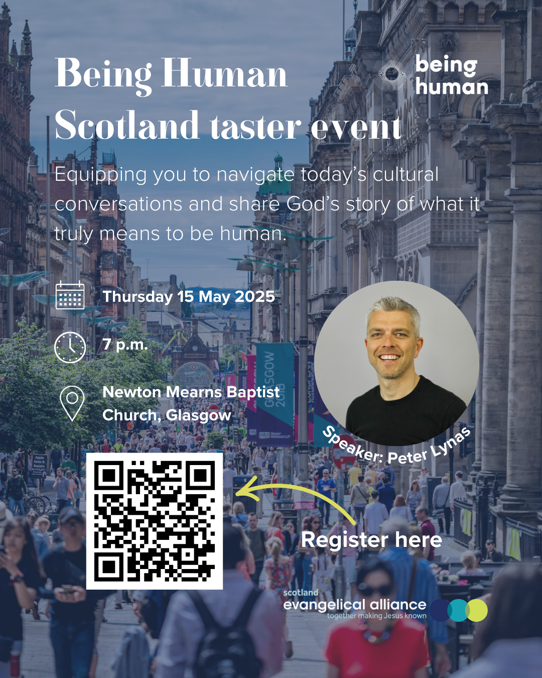 Being Human Scotland taster ev