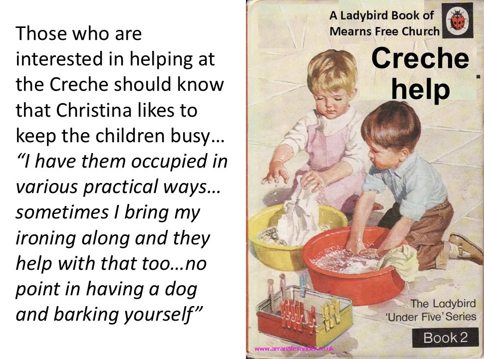 ladybird page of creche 2