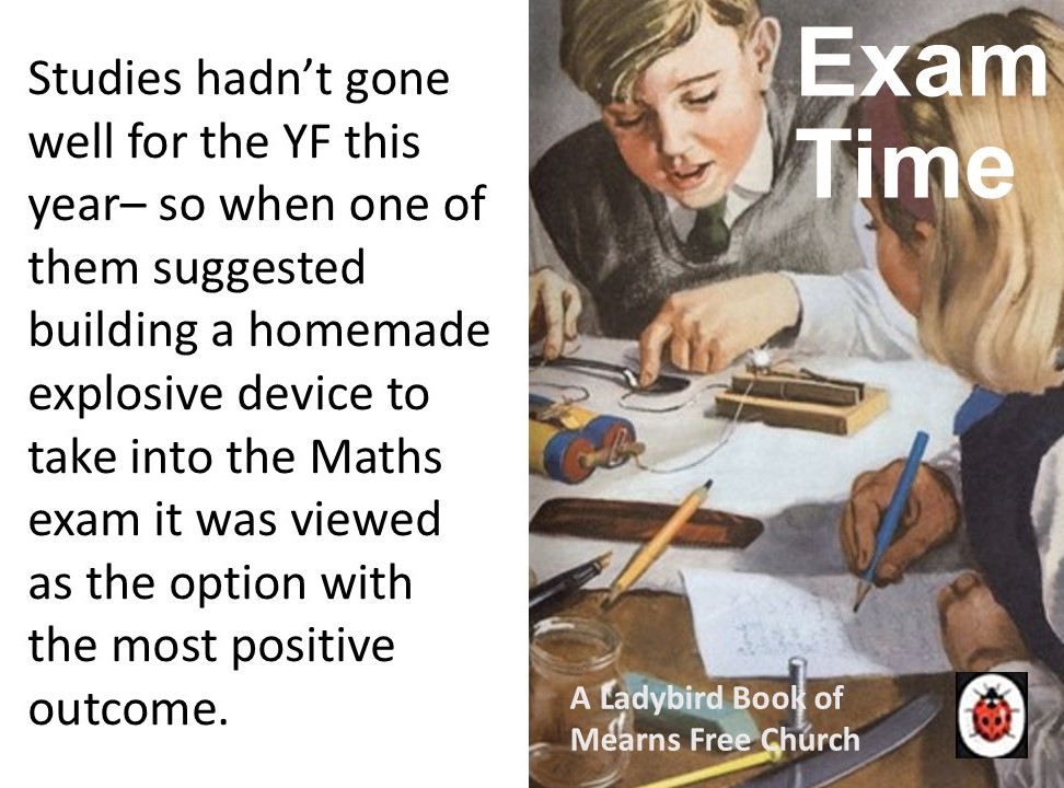 ladybird page examtime