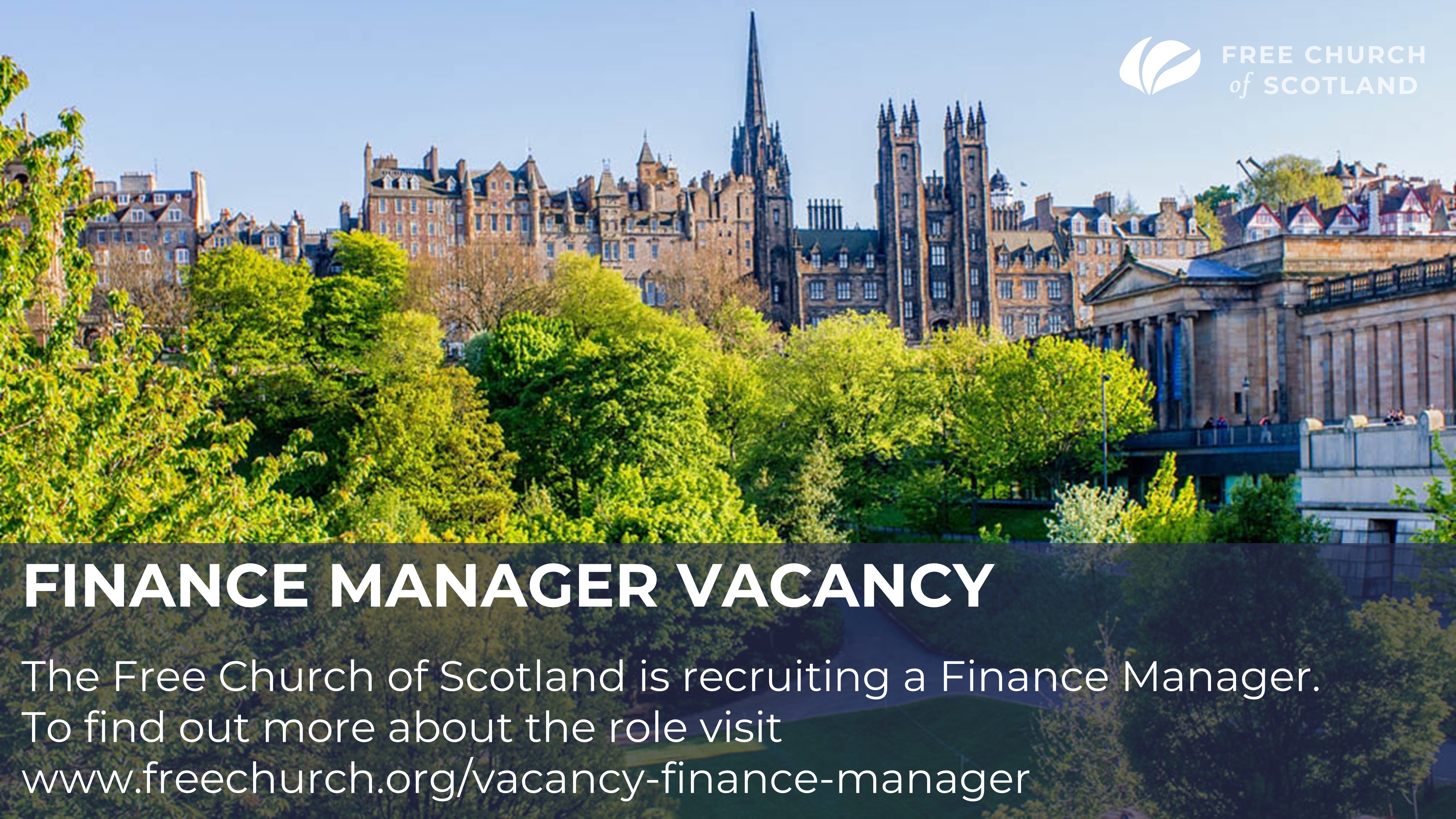 Finance Manager Advert Slide
