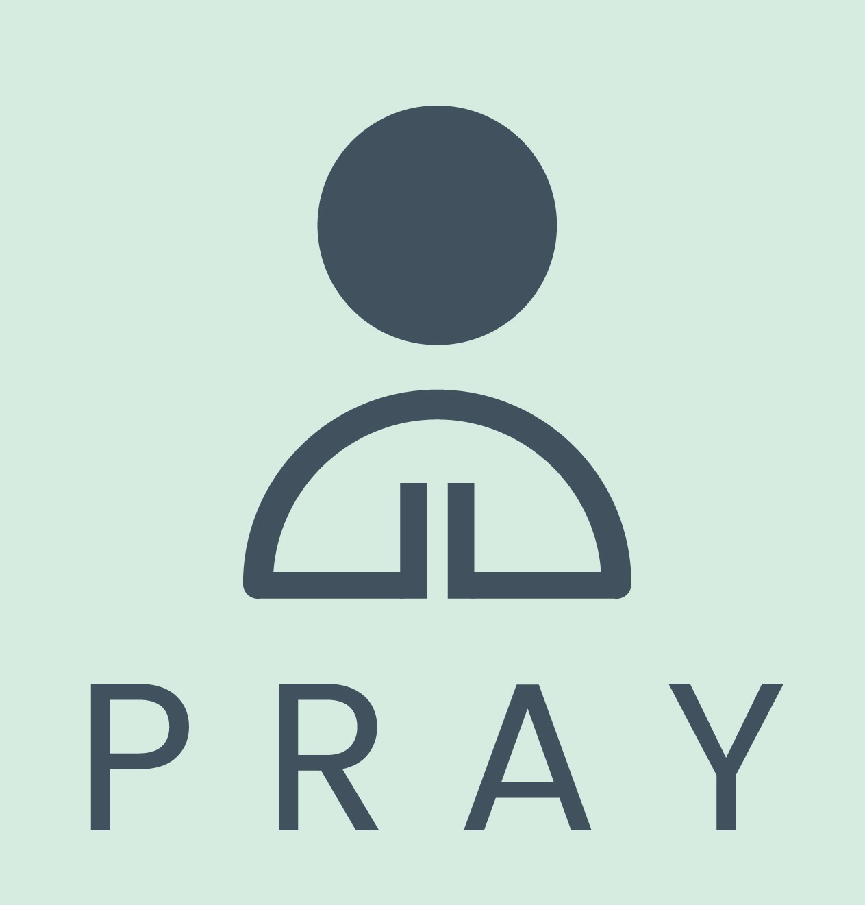 simple pray logo
