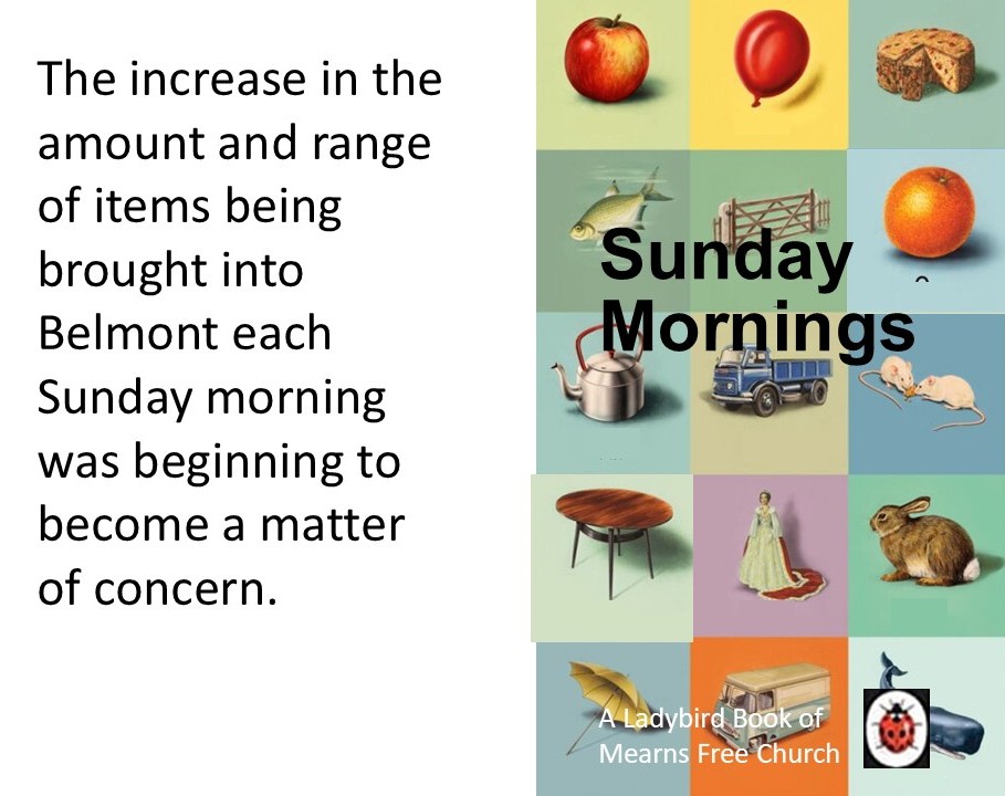 ladybird page of items