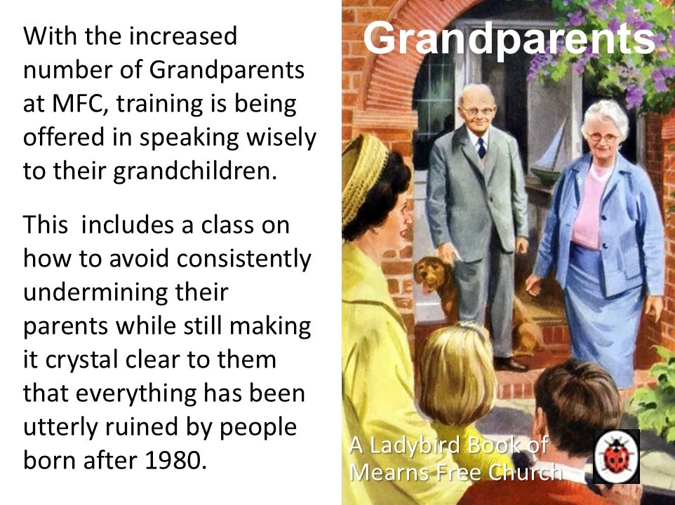 ladybird page grandparents