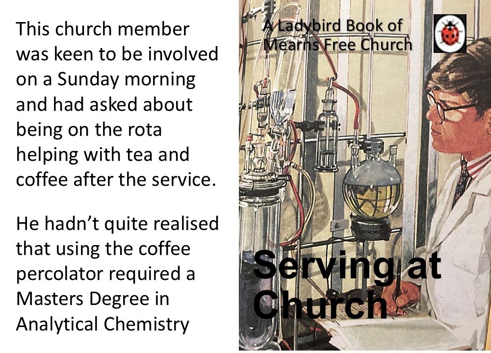 ladybird page of coffee