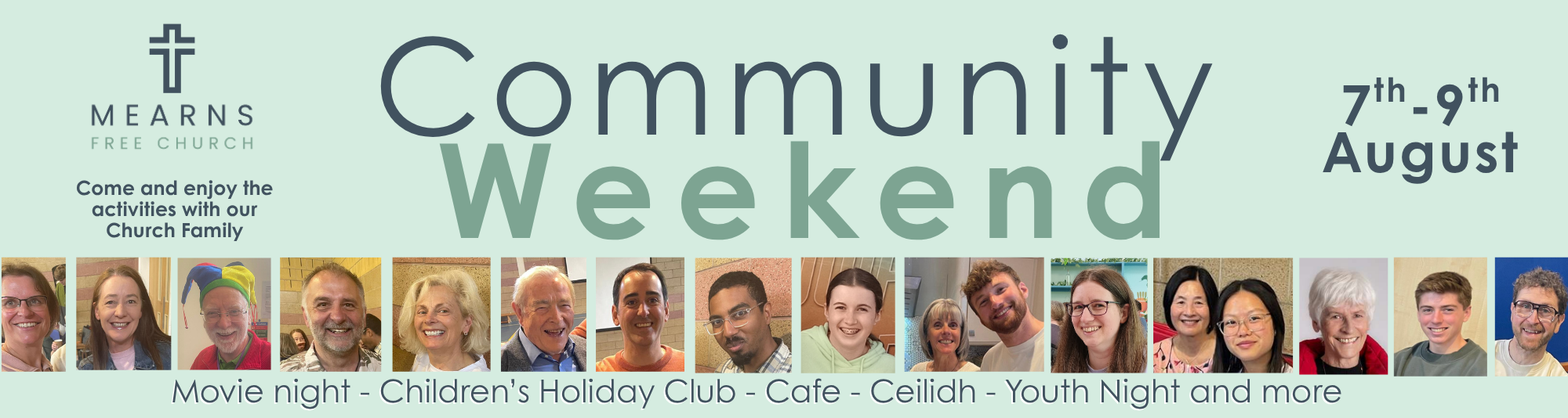 com weekend banner