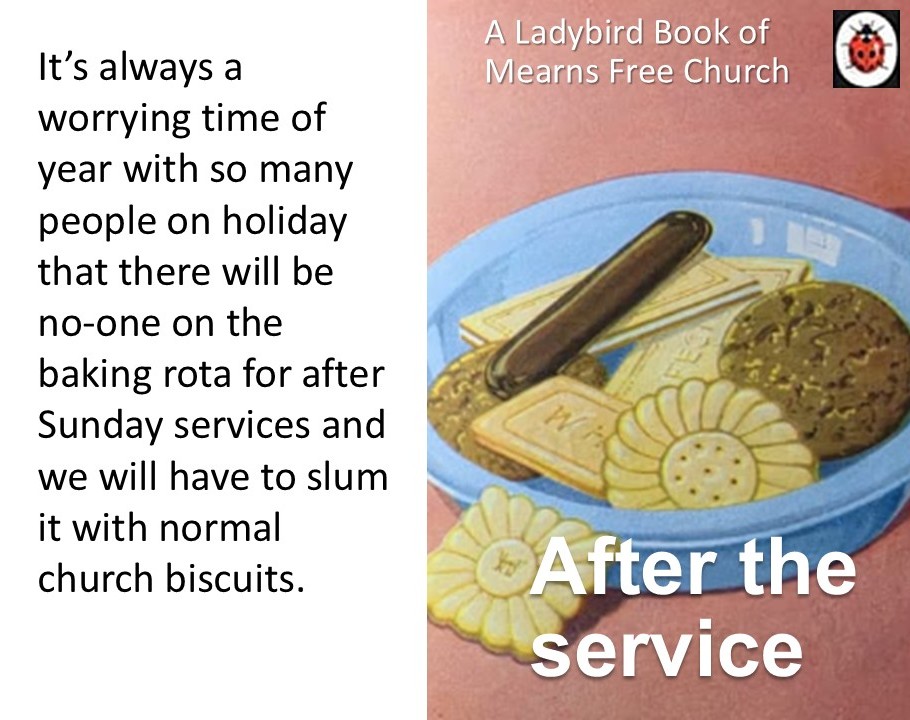 ladybird page biscuits