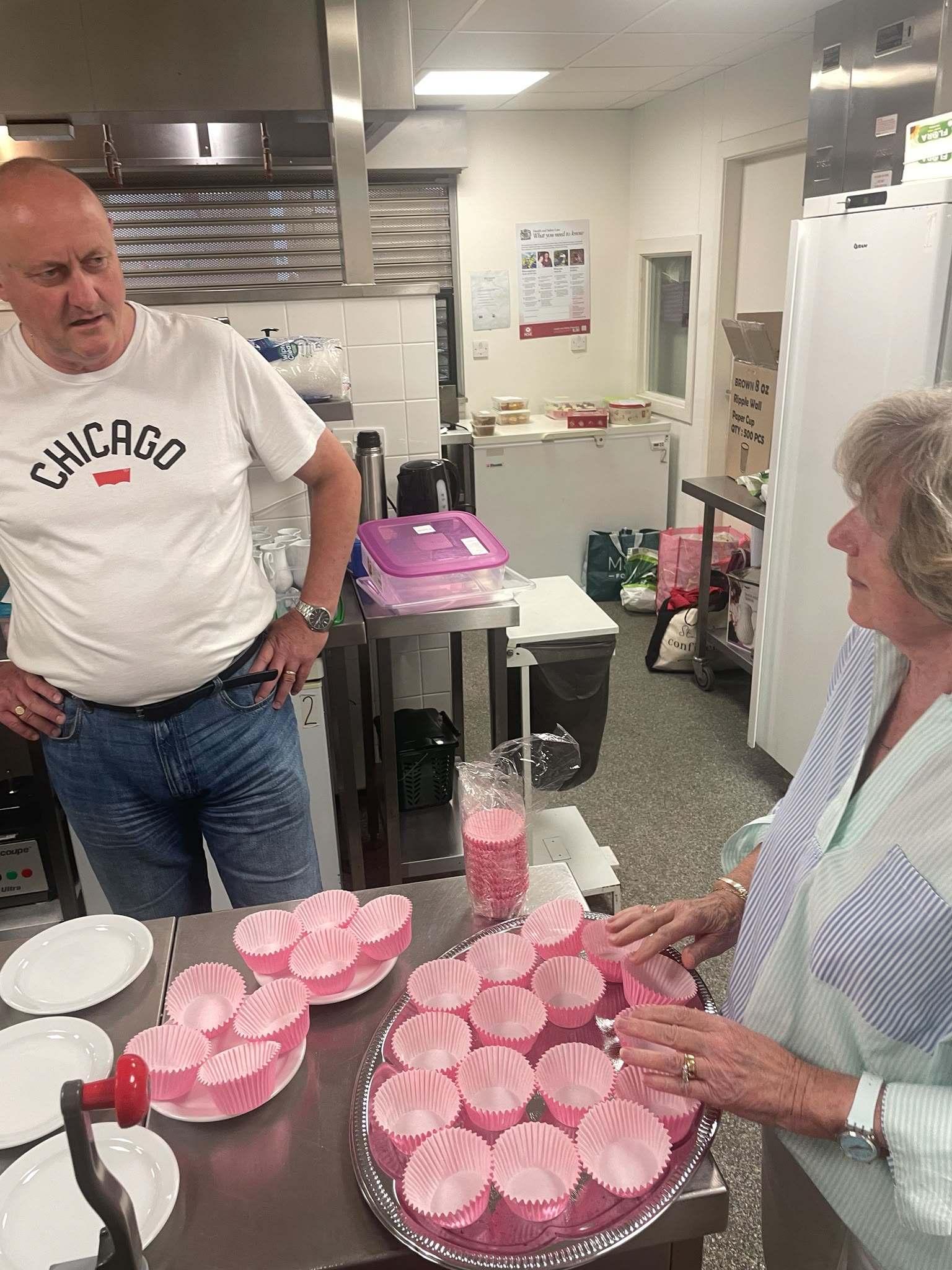 cakes in kitchen